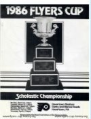 1986 Flyers Cup Tournament History Program